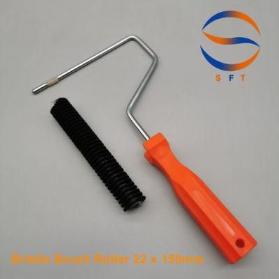 Customized Bristle Brush Rollers with Plastic Handles Construction Tools