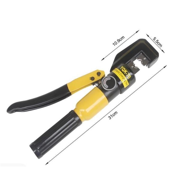 Heavy Duty 4-70 mm 8t Manually Hydraulic Crimper Crimping Tool