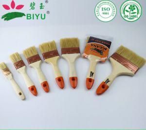 The Latest Version of 2020 Factory Wholesale Hot Sale Cheap High Quality Paint Brush with Red Tail and White Wooden Handle