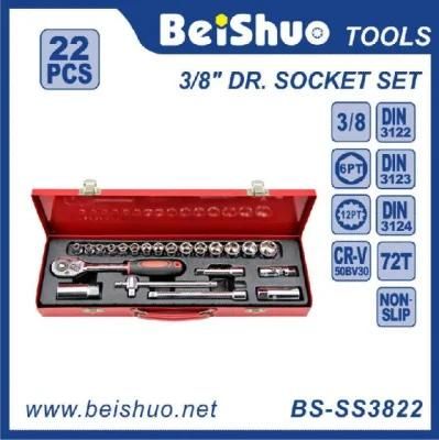 22PC 3/8&prime;&prime; Dr. Socket Set