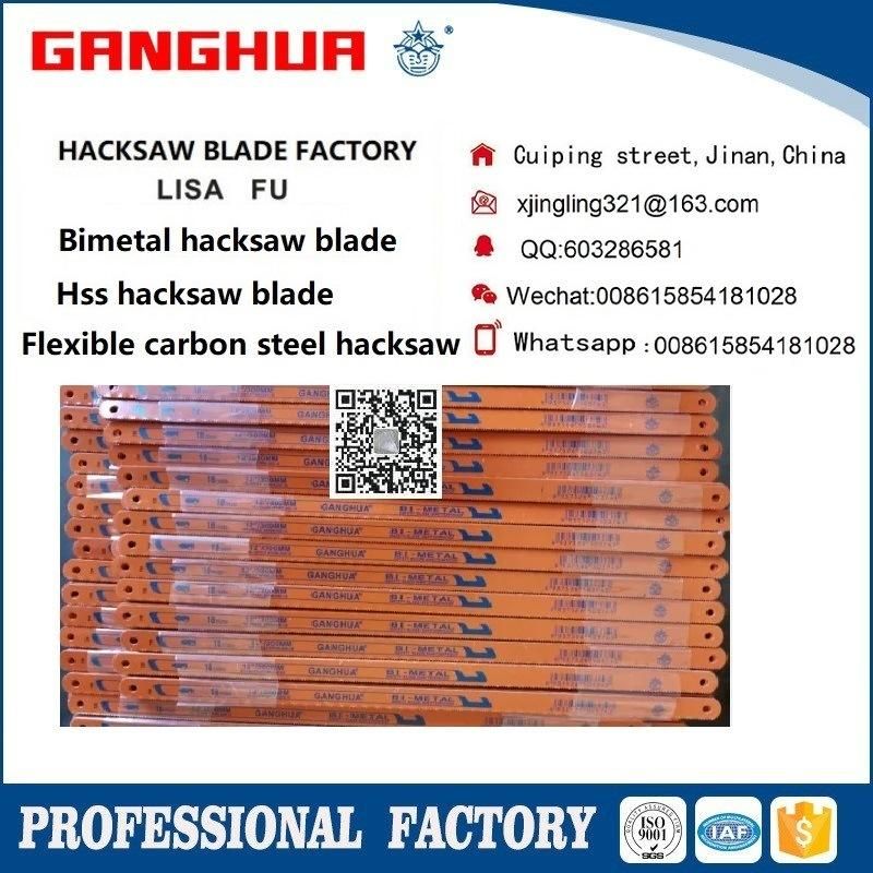 Bimetal Hacksaw Blade 300 X 18t for Steel Cutting.