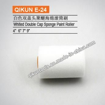 E-23 Hardware Decorate Paint Hand Tools Acrylic Fabric Paint Roller Single Flat Cap Foam Roller