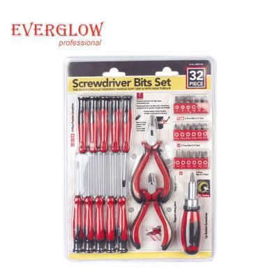Best Selling China Supplier 32PC Screwdriver and Pliers Set