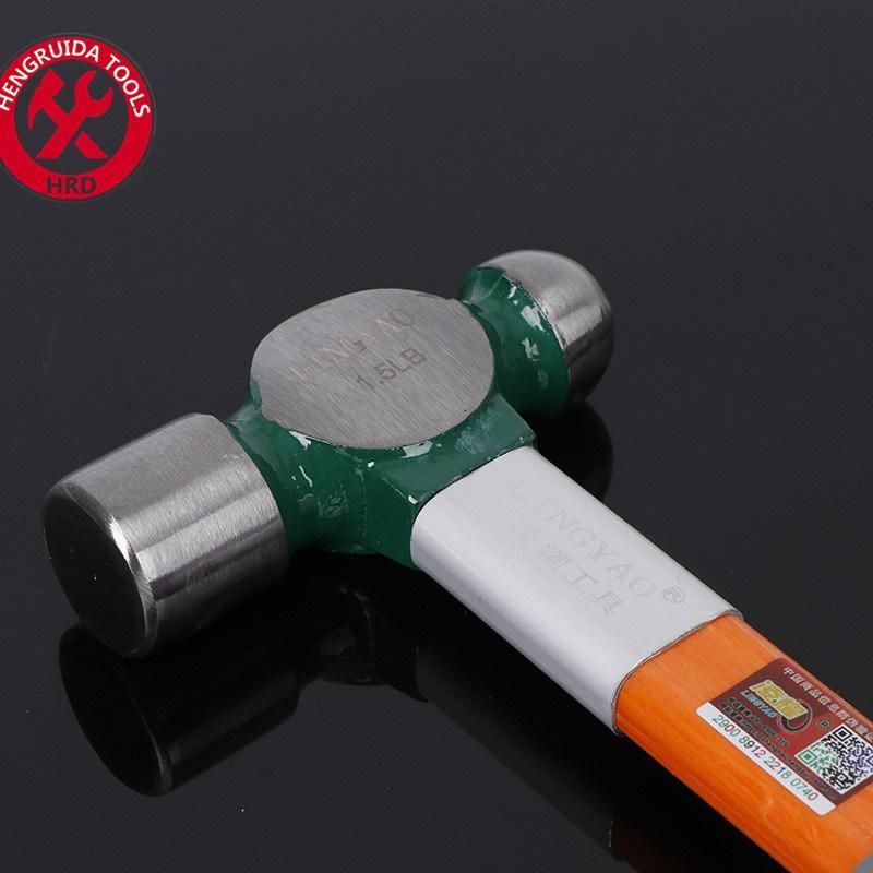 Ball Pein Hammer with Alum Fiberglass Handle