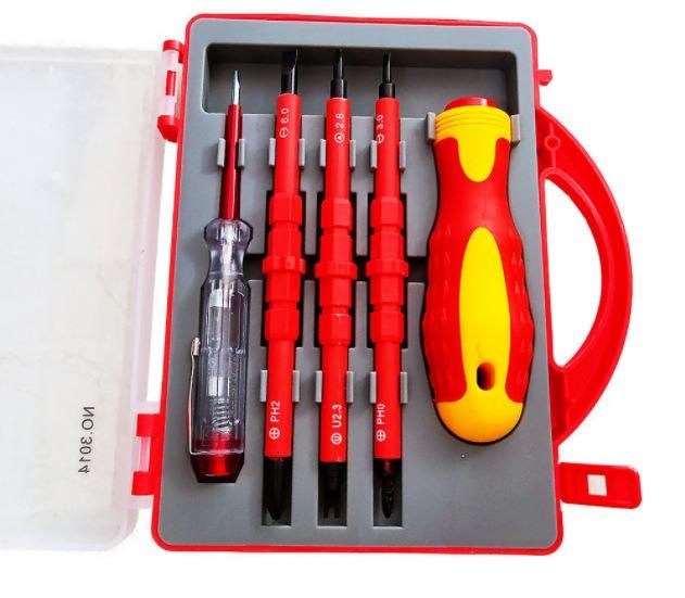 Aluminum Alloy Screwdriver 5 in 1 Screwdriver Screwdriver Mobile Phone Disassembly Repair Tool Screwdriver Set