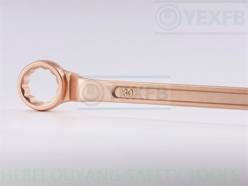 Non Sparking Wrench/Spanner, Double Ring End, 27*30mm Atex Tools