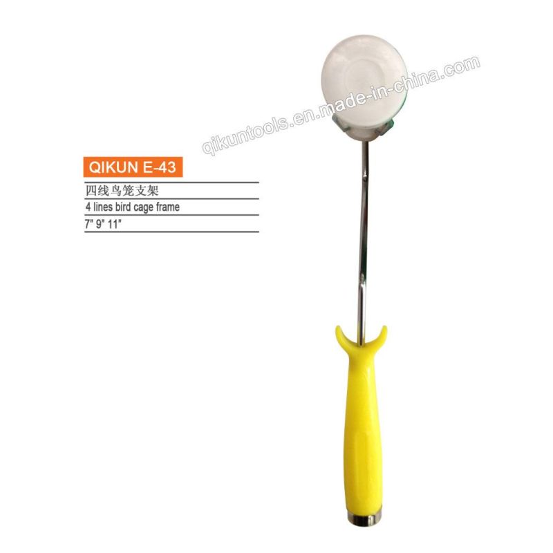 E-36 Hardware Decorate Paint Hand Tools American Type Acrylic Polyester Mixed 9" Paint Roller Brush with Frame