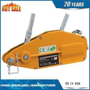 Ce Approvaled Manual Handle Wire Rope Pulling Hoist