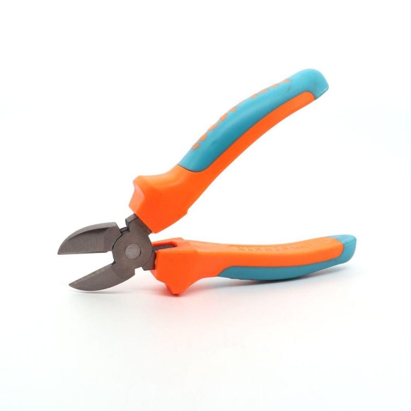 PVC Handle Black Oxide Finished Carbon Steel 8 Inch Pliers