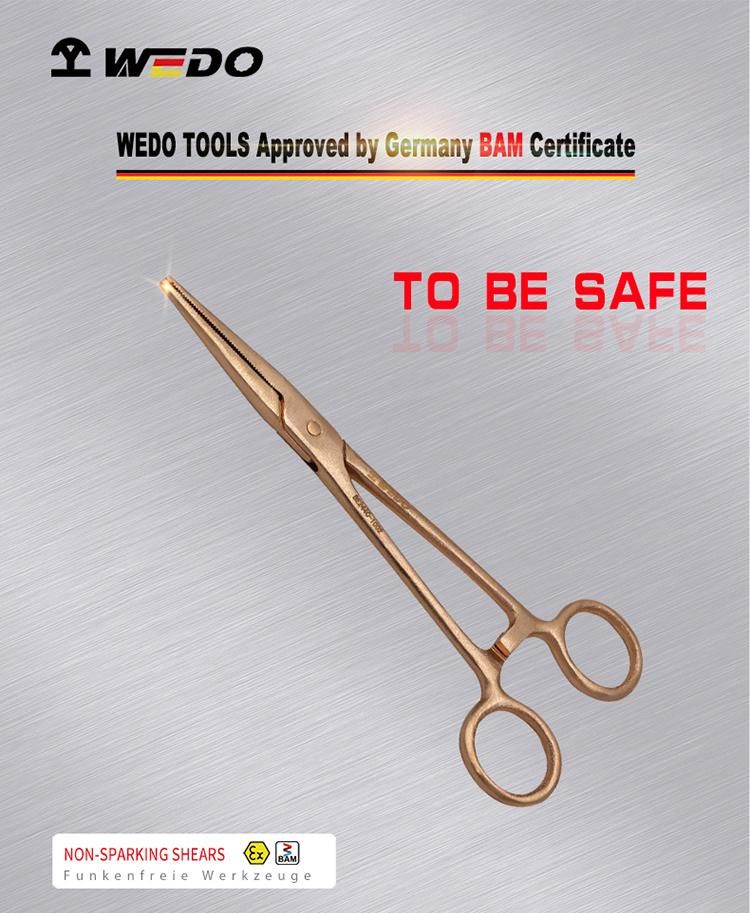 WEDO 8" Beryllium Copper Non-Sparking Shears Bam/FM/GS Certified