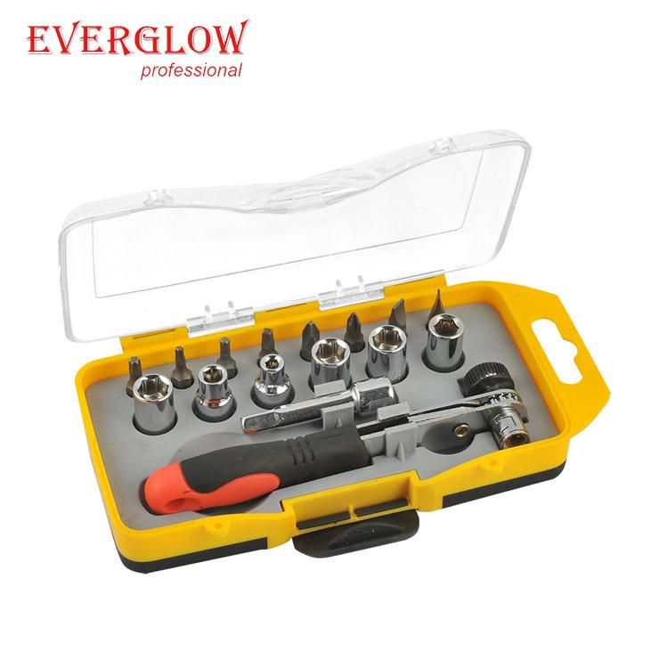 16PC Household Tool Ratchet Screwdriver Set