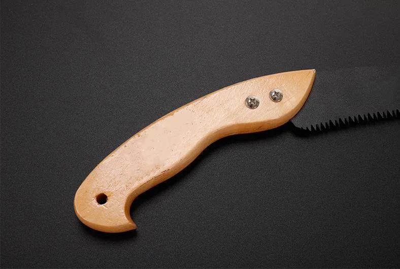 Multifunctional Logging Saw Hand Saw with Wooden Handle