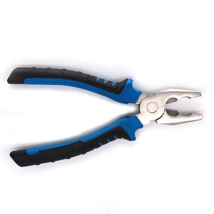 Professional Durable Screw-Thread Steel 8 Inch TPR Handle Pliers