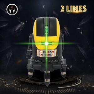 2 Line Green Rotary Leveling Multi Cross Laser Level PRO