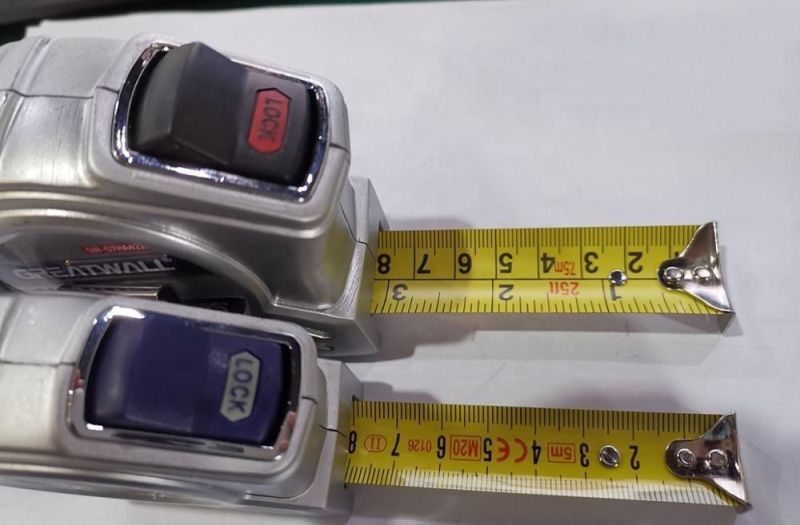 Great Wall Brand Wholesale Customized Good Quality 3m/5m/7.5m/8m/10m ABS Rubber Jacket Measuring Tape