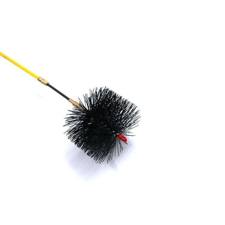 3 Meter Superfine Fiber Rod Single Rod Single Screw Plastic Handle Nylon Pipe Filter Chimney Brush