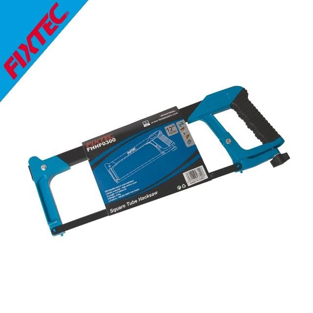 Fixtec 12" High Carbon Steel Suqare Tube Hacksaw Frame