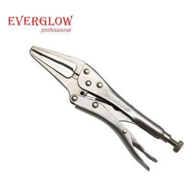 9&quot; Professional Carbon Steel Material Customized Vice Grip Long Nose Locking Pliers