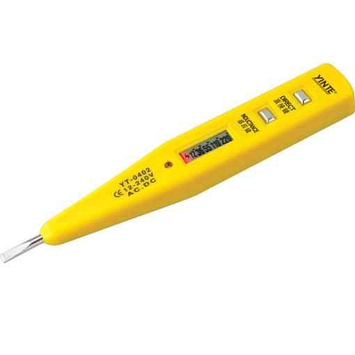12-220V Digital Electric Pen/Test Pencil/Electroprobe with Ce