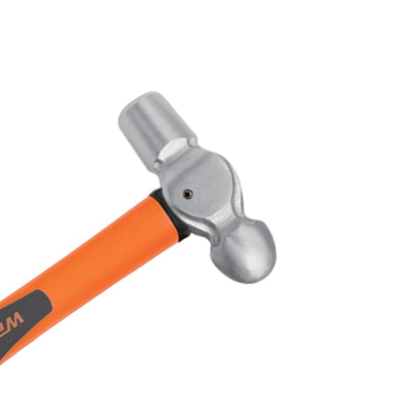 WEDO Stainless Ball Pein Hammer Corrosion Resistant Rust Proof Durable Fiberglass Handle