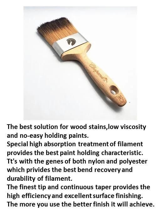 Quality Good Wooden Handle Paint Brush