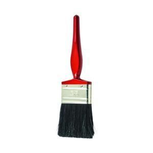 Natural Bristle Acrylic Paint Brush with Plastic Handle