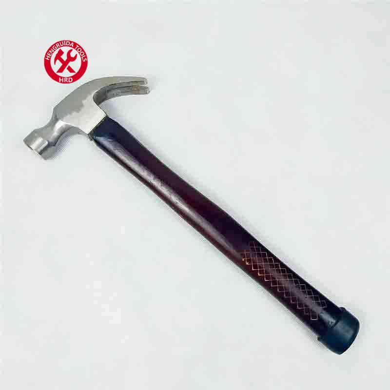 Claw Hammer with Painted Wooden Handle