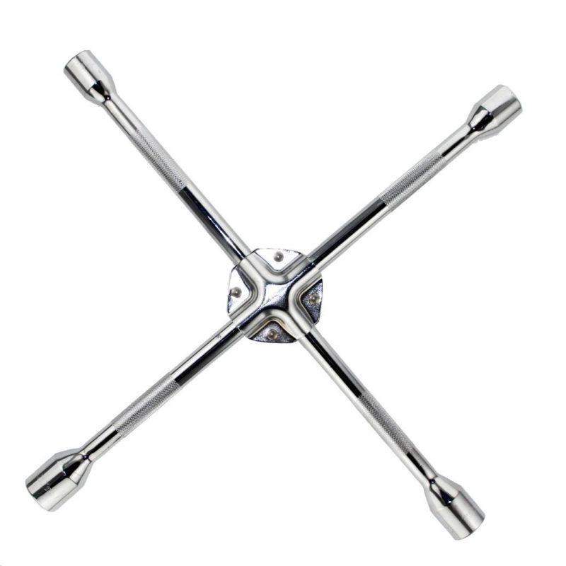 Cross Rim Socket Wrench with Chrome Plated