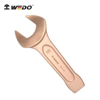 WEDO Hot Sale Non-Sparking Wrench Striking/Slogging Open Wrench Spanner Beryllium Copper Metric&Imperial