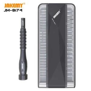 Jakemy New Design 45PCS PRO Tech Multi Purpose Handheld Screwdriver Hand Tool Set for Daily Maintenance