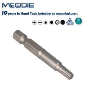 S2 50mm Single End Screwdriver Bit Set in Sandblasting