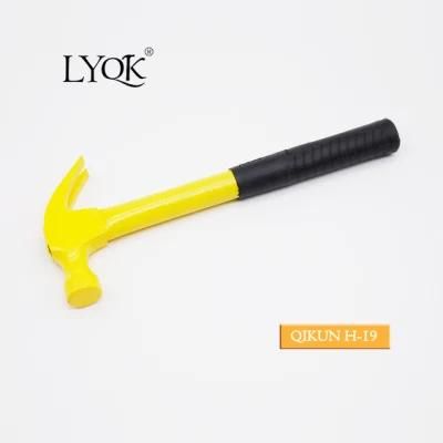 H-19 Construction Hardware Hand Tools Plastic Coated German Type Claw Hammer