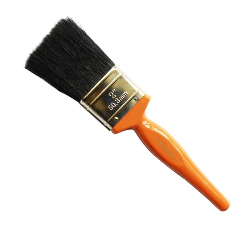 Superior Painting Tools 2" Paint Brush with Natural Bristles and Wooden Handle