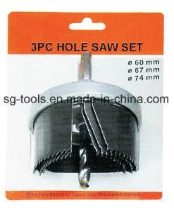 3PCS Hole Saw Set for Carpenter&prime;s Working Tool