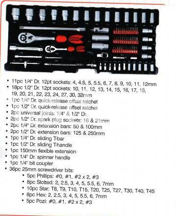 3drawers Professional and Industrial Iron Case Tool Set (FY117AB)