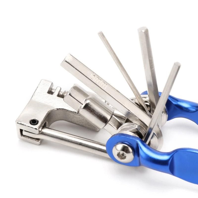 Multifunction 11 in 1 Portable Bicycle Repairing Set Bike Repair Tool Kit Wrench Screwdriver