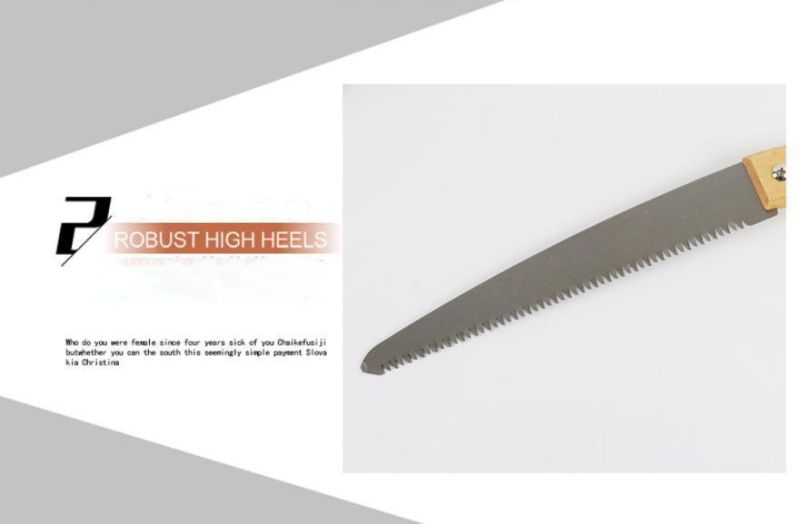 Anti-Slip Handle Pruning Saw, Used for Branches, Carpentry, Garden, High-Quality Professional