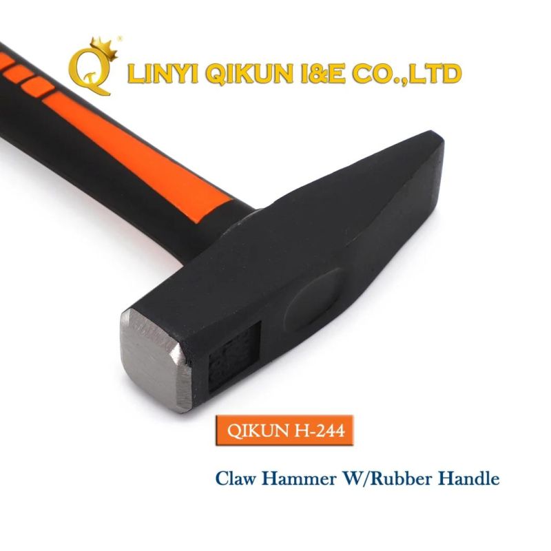 H-243 Construction Hardware Hand Tools Fiberglass Handle German Type Machinist′s Hammer