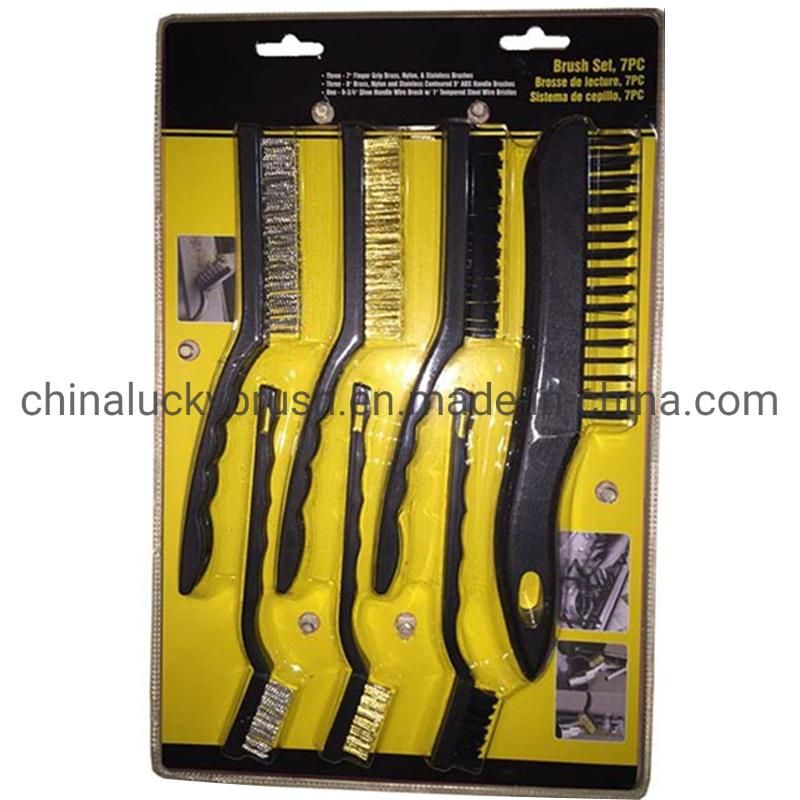 3PCS 7 Inch Wire Set Brush (YY-565)