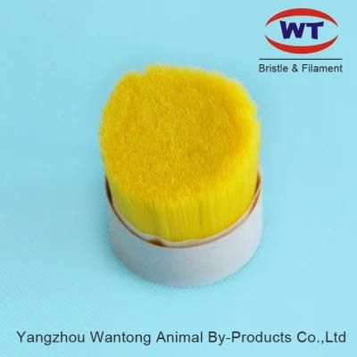 Light Yellow Solid Tapered PBT Filament for Paint Brush