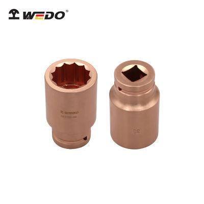 WEDO 3/4&quot; Non-Sparking Beryllium Copper Socket High Quality Impact Deep Socket