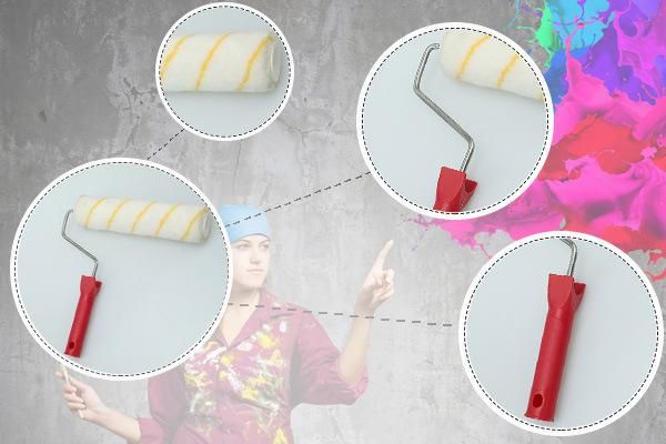 Professional High Quality Polyester Paint Roller Brush