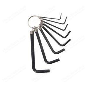 8PCS Short Long Hex Key Set with Spring Coil Wrench Hardware
