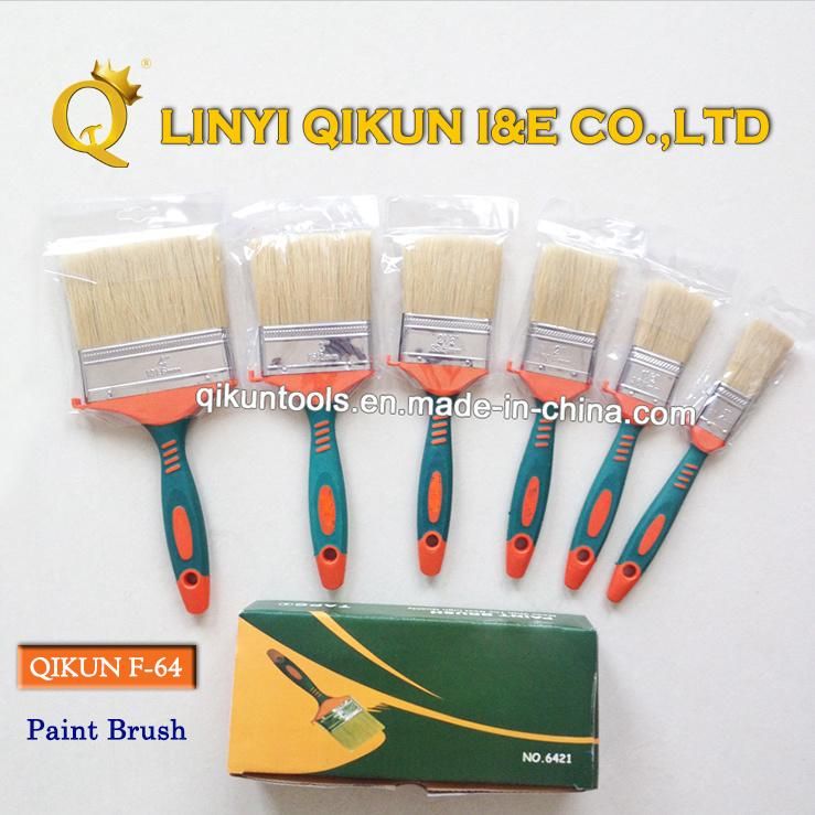 F-58 Hardware Decorate Paint Hand Tools Wooden Handle Bristle Roller Paint Brush