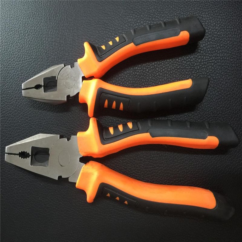 Colorful Handle Cutting Combination Plier with High Quality