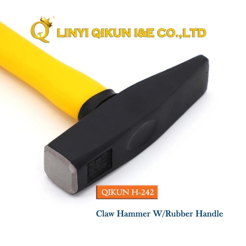 H-239 Construction Hardware Hand Tools Fiberglass Handle German Type Machinist′s Hammer