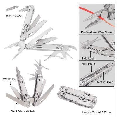 Stainless Steel High Quality Multi Function Pliers (#8521)