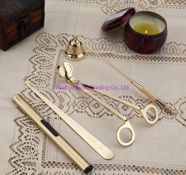 Modern Retro Style Candle Tools Stainless Steel Wick Dipper for Love Home Gift Candle Care Kit