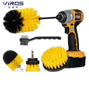 Hot Sale Newest Premium Durable Sweeper 6 Piece Brush Drill Kit for Kitchen Cleaning