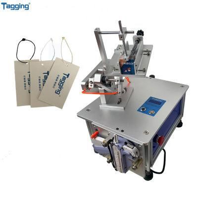 Automatic Tags Feeding Tagging Machine TM8002 for Toilet Scrub Brush